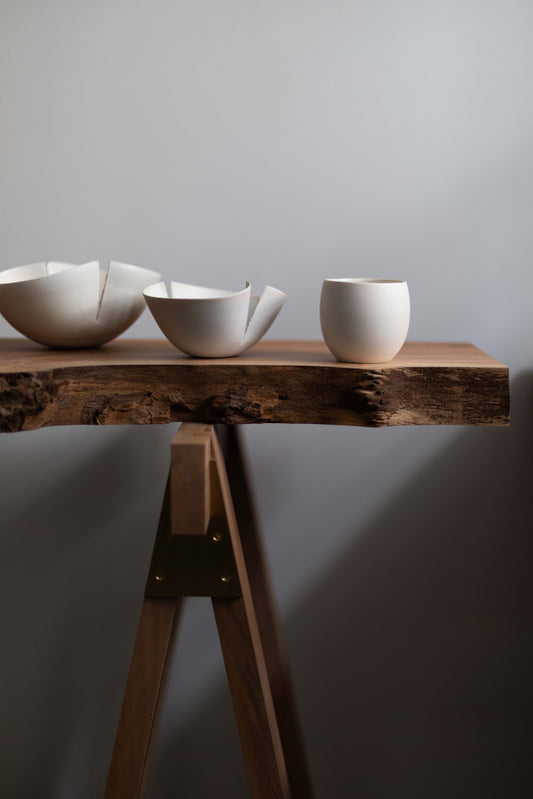 Porcelain Beaker III by Sue Paraskeva