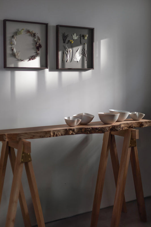 Hellebore Round by Elaine Sheppard Bolt