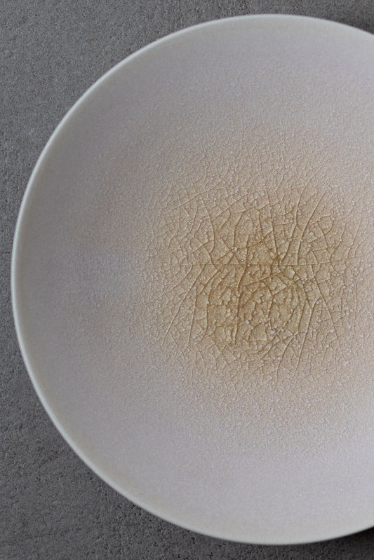 Deep Plate in Apricot