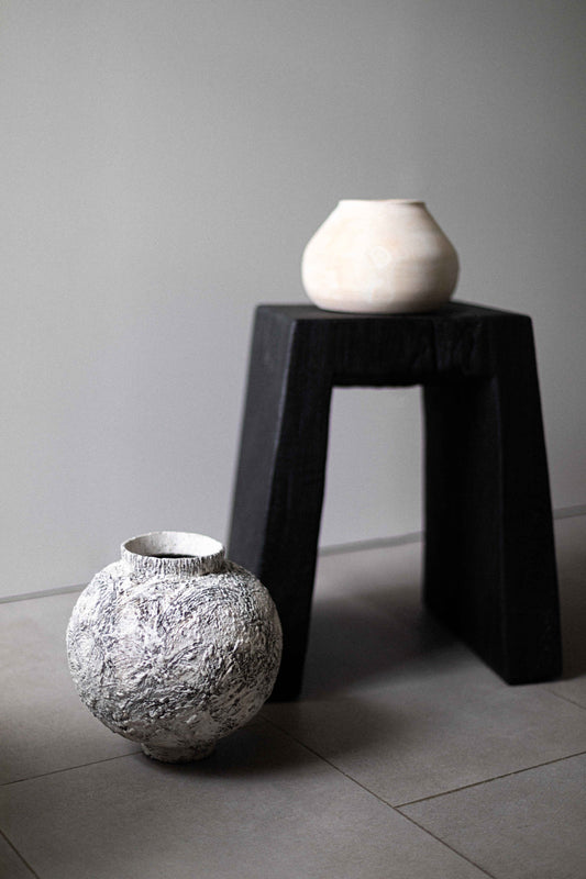 Brush Mark Pot by Lisa Stockham
