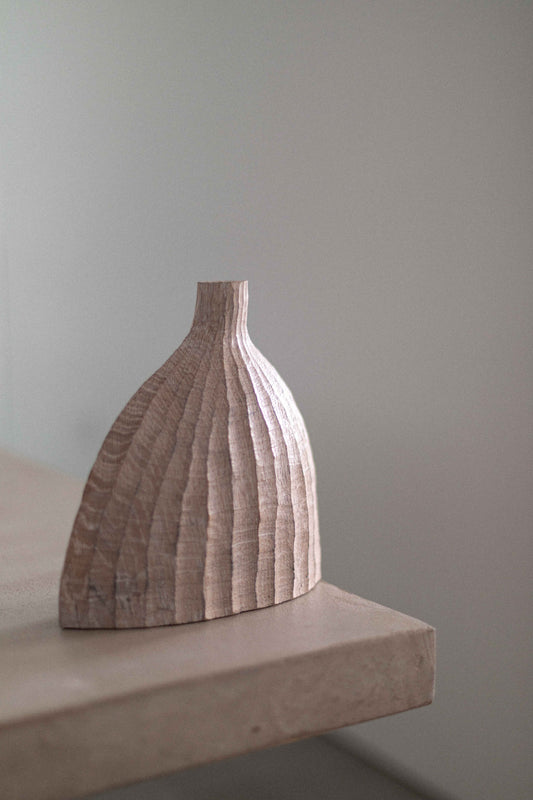 Asymmetric Flask by Malcolm Martin and Gaynor Dowling