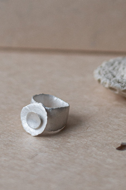 Fingerprint Moving Ring I by Heeseung Koh