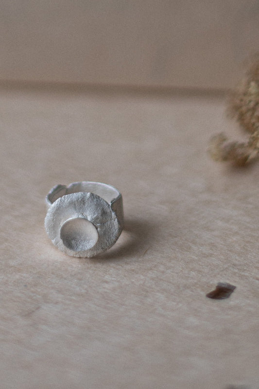 Fingerprint Moving Ring III by Heeseung Koh