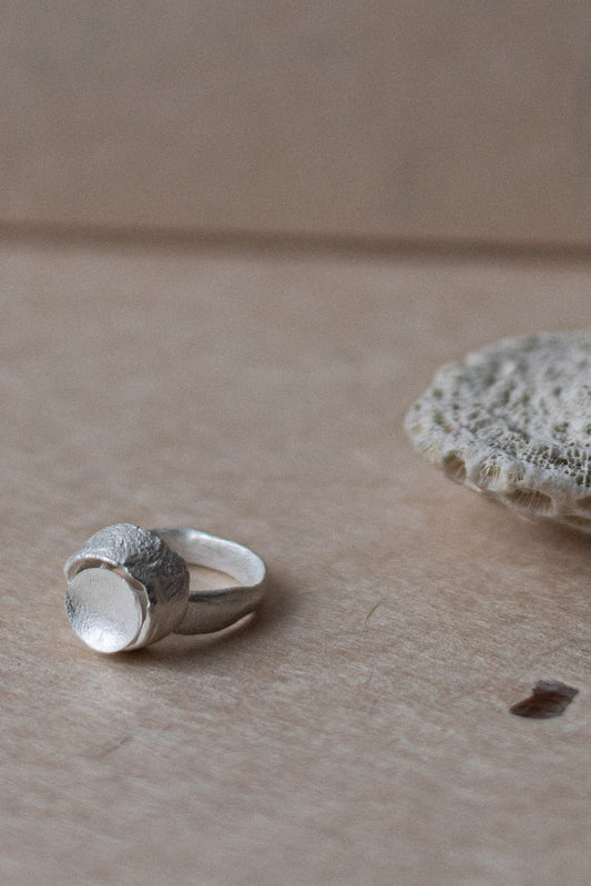 Fingerprint Moving Ring VI by Heeseung Koh