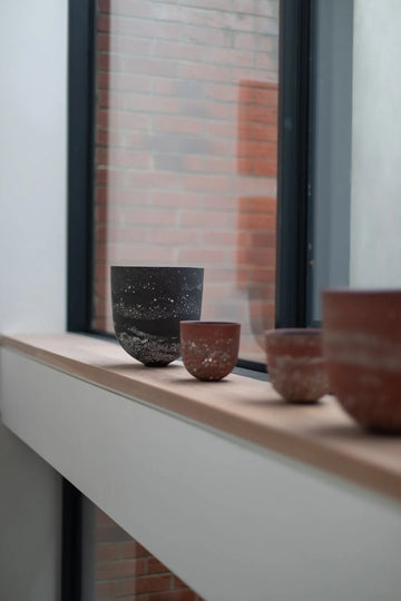 HoJung Kim Large Black Vessel