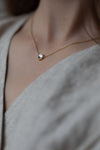 18ct Yellow Gold & Moonstone Necklace by Kerry Seaton