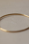 18ct Yellow Gold Bangle by Kerry Seaton