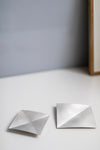A Folded Silver Tray by Kei Tominaga