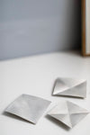 A Folded Silver Tray by Kei Tominaga