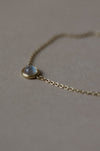 18ct Yellow Gold & Moonstone Necklace by Kerry Seaton