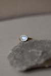 18ct Yellow Gold & Moonstone Ring by Kerry Seaton