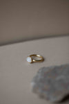18ct Yellow Gold & Moonstone Ring by Kerry Seaton
