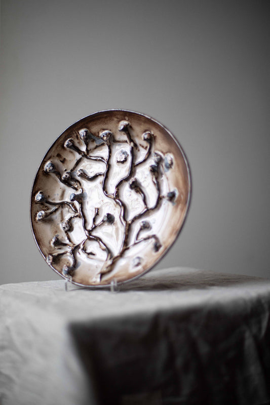 Branches Plate by Kina Björklund
