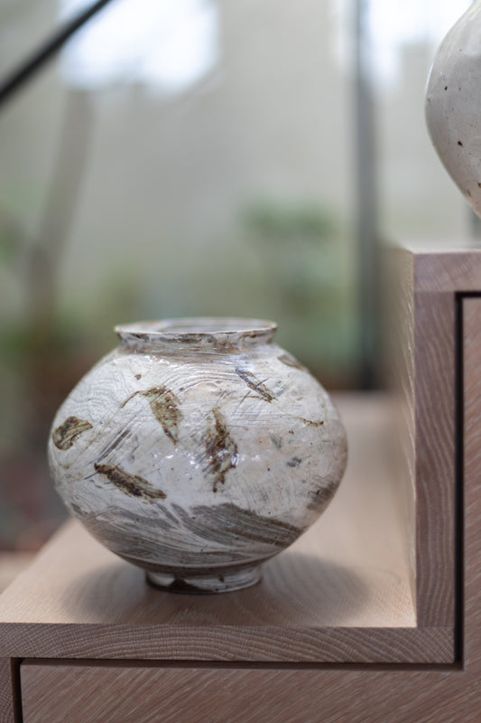 Buncheong Jar 5  by Nosan Claystudio