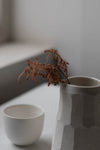 Grogged Porcelain Faceted Jug IV by Nicola Tassie