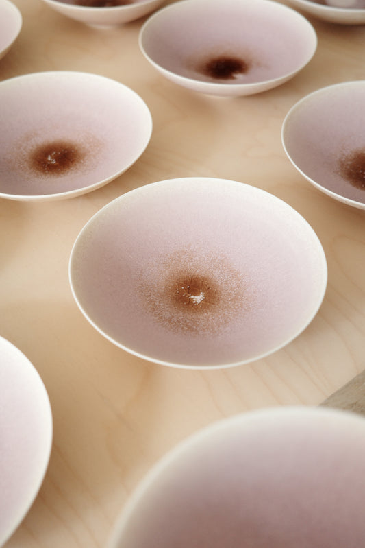 Side Plate in Tender Bloom by Yujin Lee