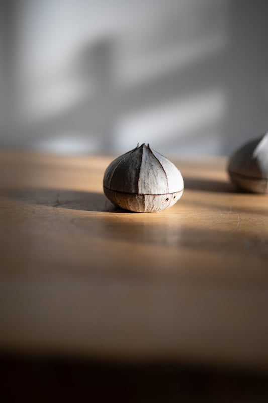 Ground Cherry Shape Incense Holder, by Nosan Claystudio