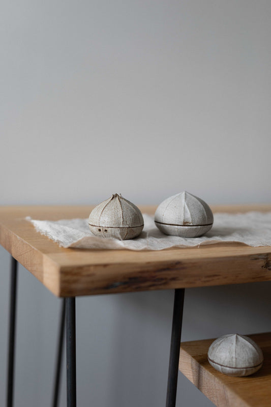 Ground Cherry Shape Incense Holder, by Nosan Claystudio