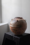 Flower Patterned Jar, by Nosan Claystudio