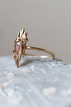 Molten Peach Sapphire Ring' by Laura Ngyou