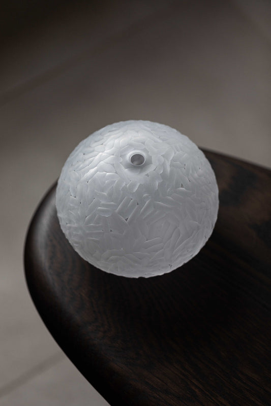 Frosted Petal Vessel by Vezzini and Chen