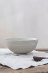 Footed Bowl in Pearl Grey, by Borja Moronta