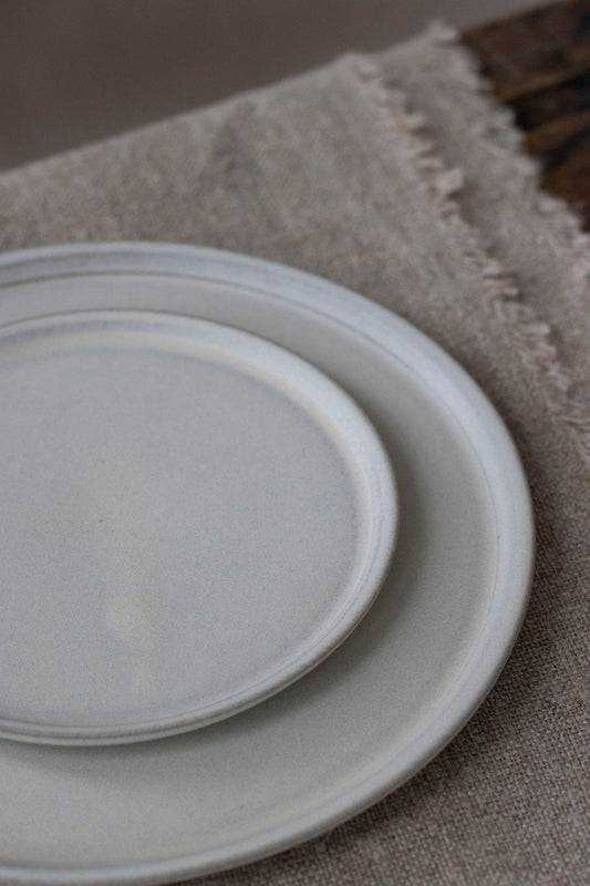 Platters in Cloud White, by Borja Moronta