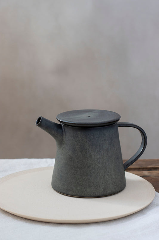 Teapot in Nightshade Blue, by Borja Moronta